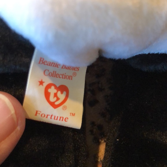 Retired Ty beanie Baby Fortune the panda bear - Picture 8 of 12